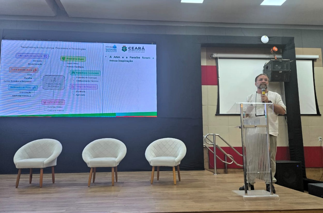 Cogerh leva expertise cearense em gestão de recursos hídricos para o 3º Fórum Brasil das Águas