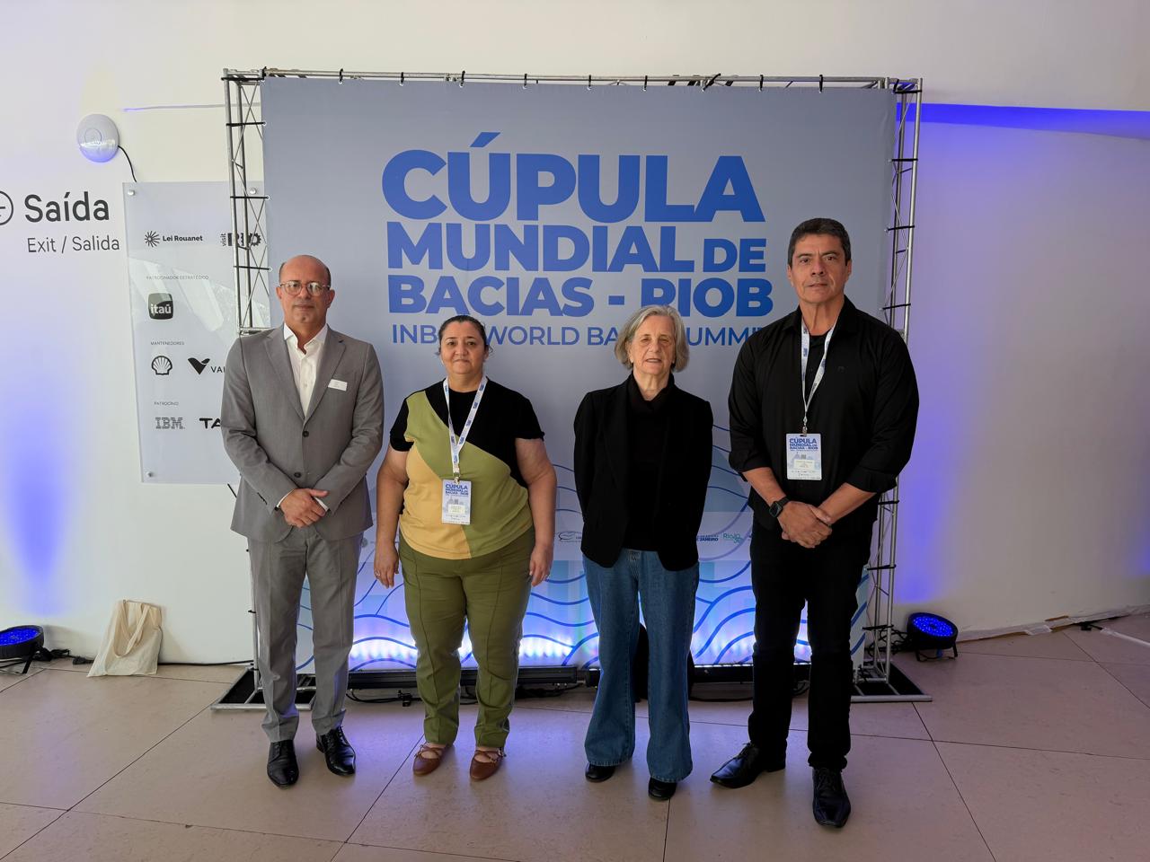 Cogerh apresenta experiência cearense de gestão hídrica na 13ª Cúpula Mundial de Bacias, no Rio de Janeiro